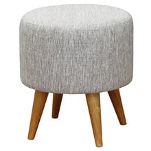 Round Upholstered Ottoman